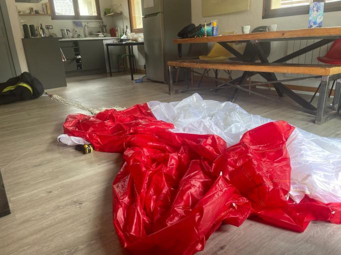 Kids tandem paragliding in Chamonix Mont Blanc